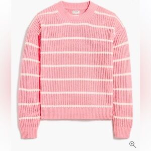 J.Crew Factory Chenille Striped Sweater Size S
